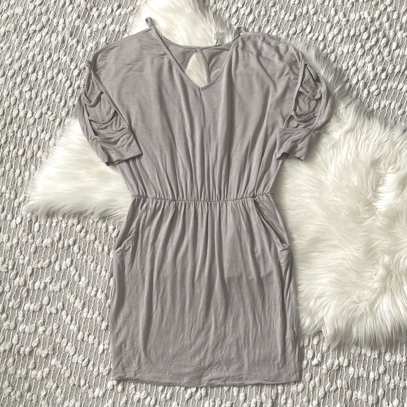 Grey Party Dress - Picture 4 of 6